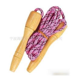 木柄跳绳——简约运动的品质首选，源头厂价直供批发